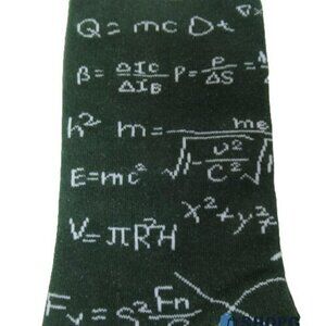 Math-Themed Socks One Size Fits All By Socky Sock